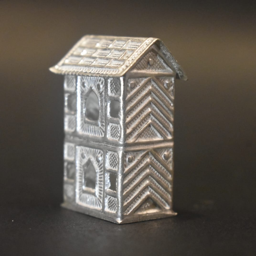 Pure Silver House/Hut for Vastu Shanti & Gift to God