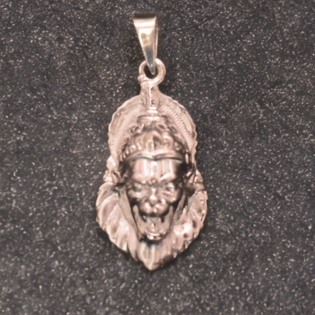92.5 Silver Narsimha Swami Locket