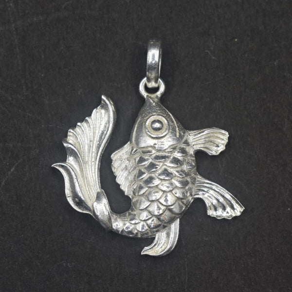 Pure Silver Fish Locket - 13 Grams