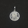 Pure Silver Durga Mata Locket with Durga Bisa Yantra