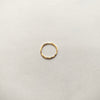 18K Gold Nose Ring - Elegant Minimalist Jewelry