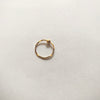 18K Gold Nose Ring - Minimalist Design for Daily Wear