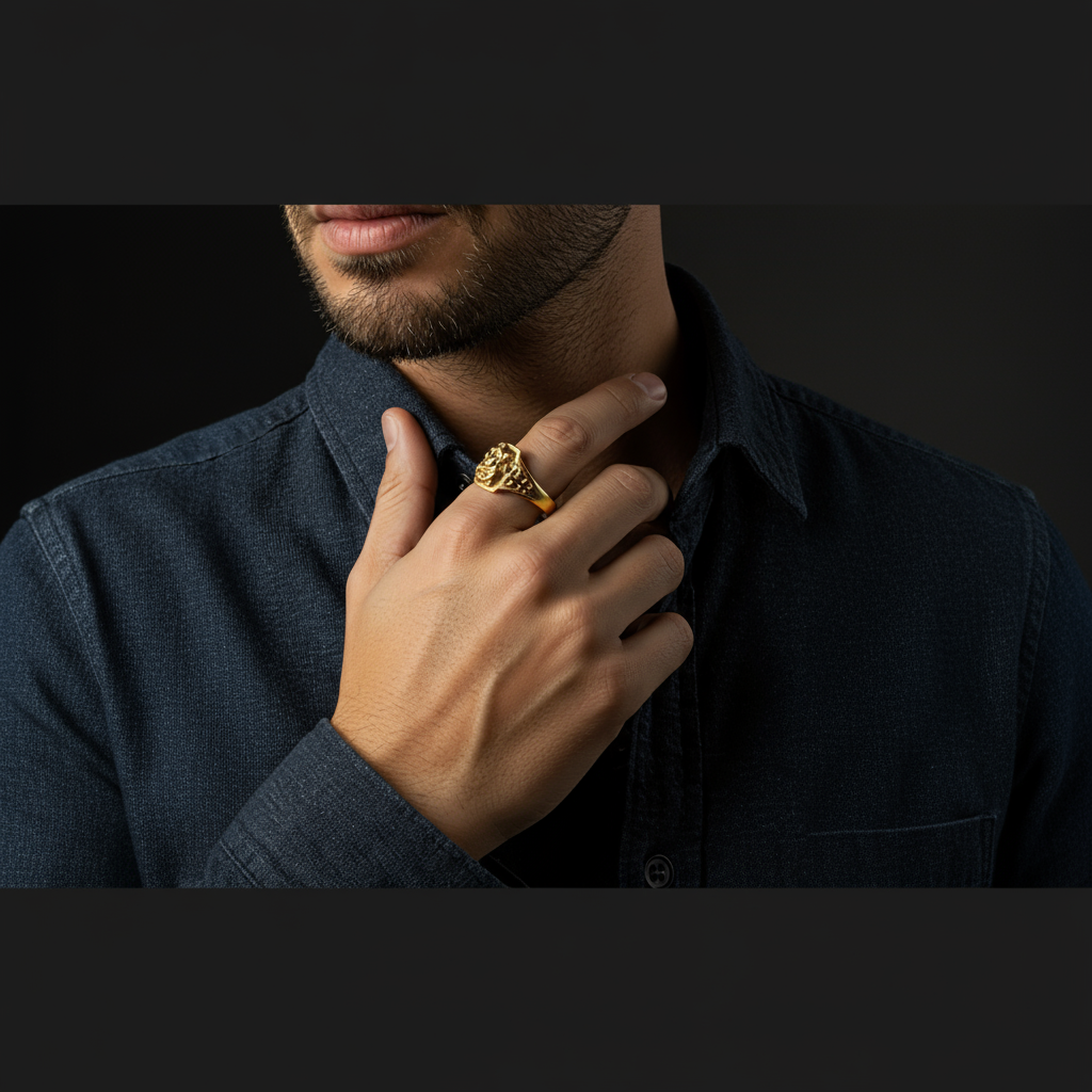 Panchaloha Lord Ganesha Ring