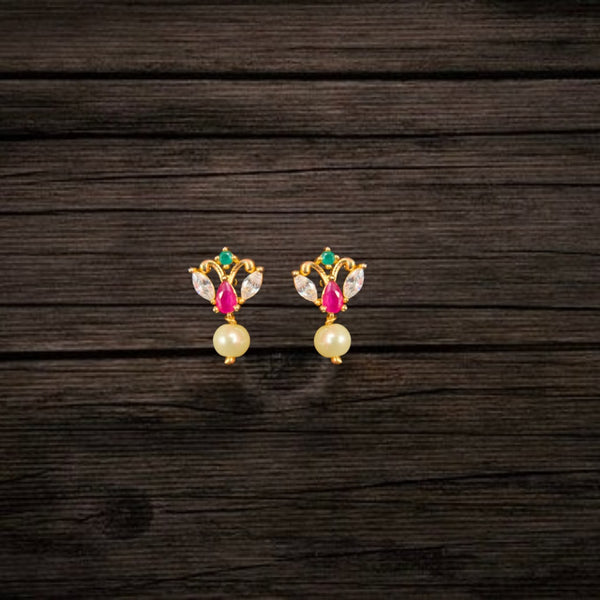 Asp Fashion Jewellery Cz Stud Earrings