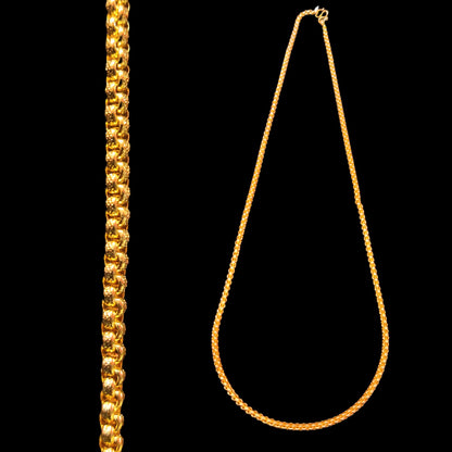 Asp Fashion Jewellery One Gram Gold Plated Chain