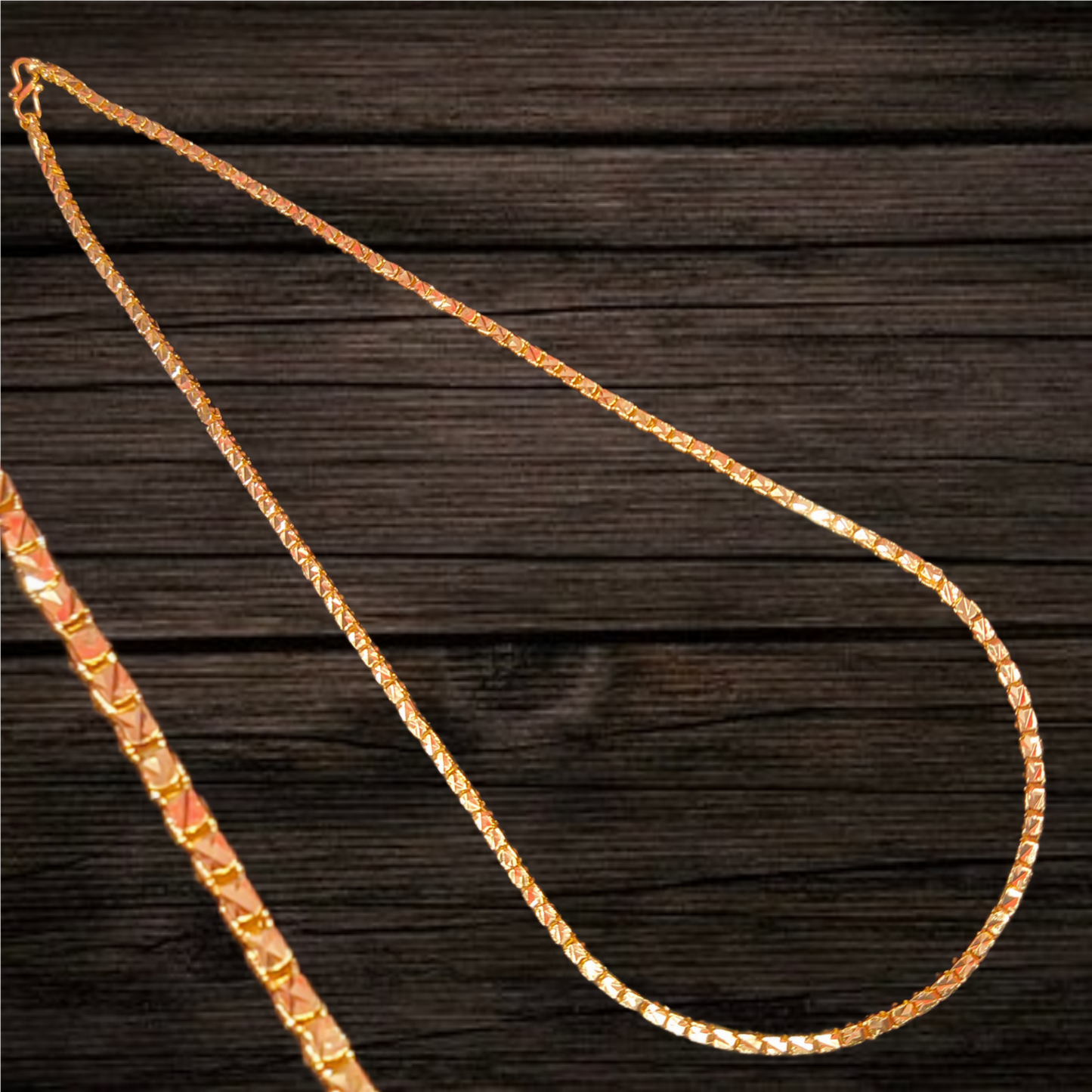 Asp Fashion Jewellery One Gram Gold Plated Chain