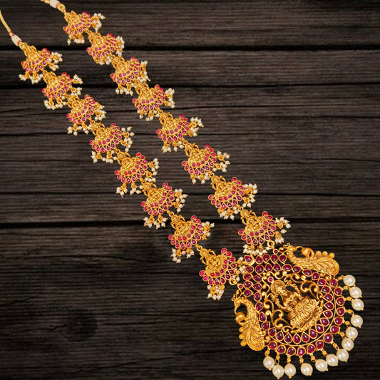 Antique Godess Laxmi Devi Necklace Set By Asp Fashion Jewellery