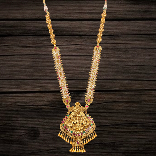 Antique Laxmi Guttapusalu Necklace Set