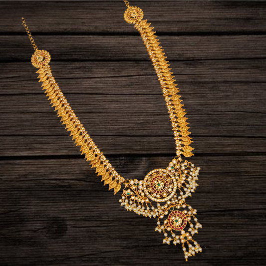 Antique Kasulaperu  Necklace Set By Asp Fashion Jewellery