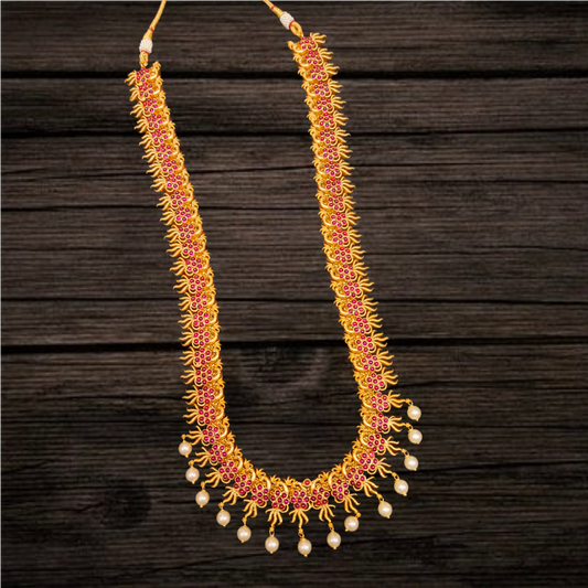 Antique Finish Long Haram By Asp Fashion Jewellery