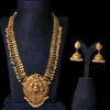 Temple Finished Long Necklace With Earrings By Asp Fashion Jewellery