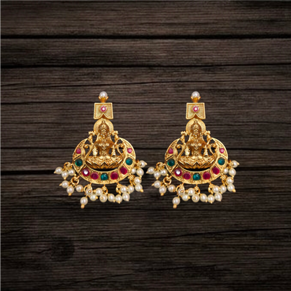 Antique Lakshmi Guttapusalu Necklace Set By Asp Fashion Jewellery