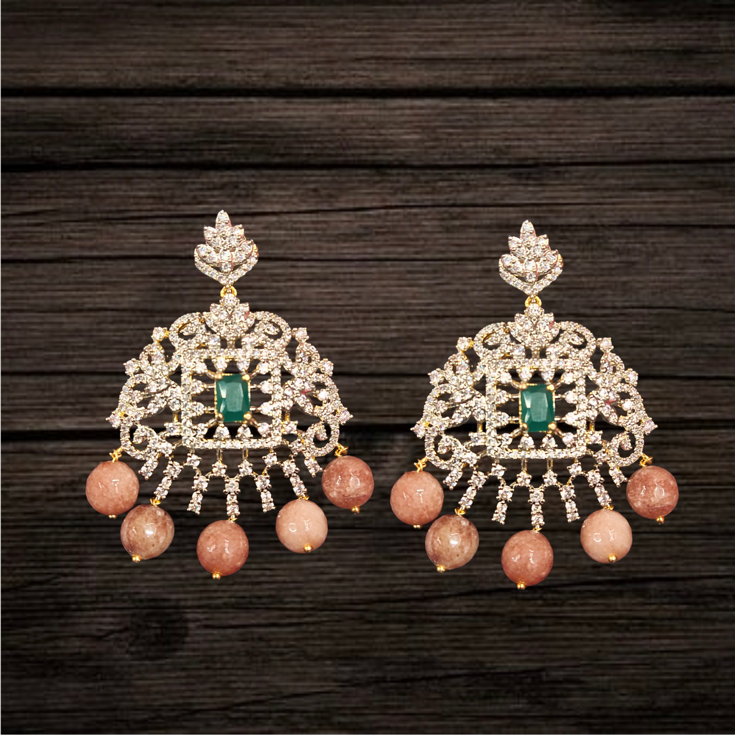 Asp Fashion Jewellery Stylish American Diamond Necklace Set