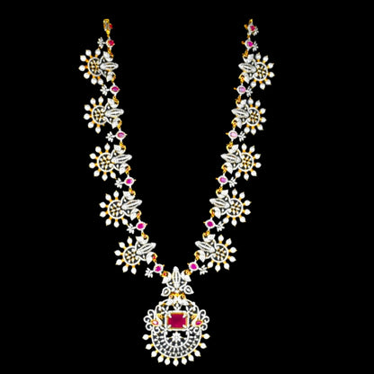 American Diamond Necklace By Asp Fashion Jewellery