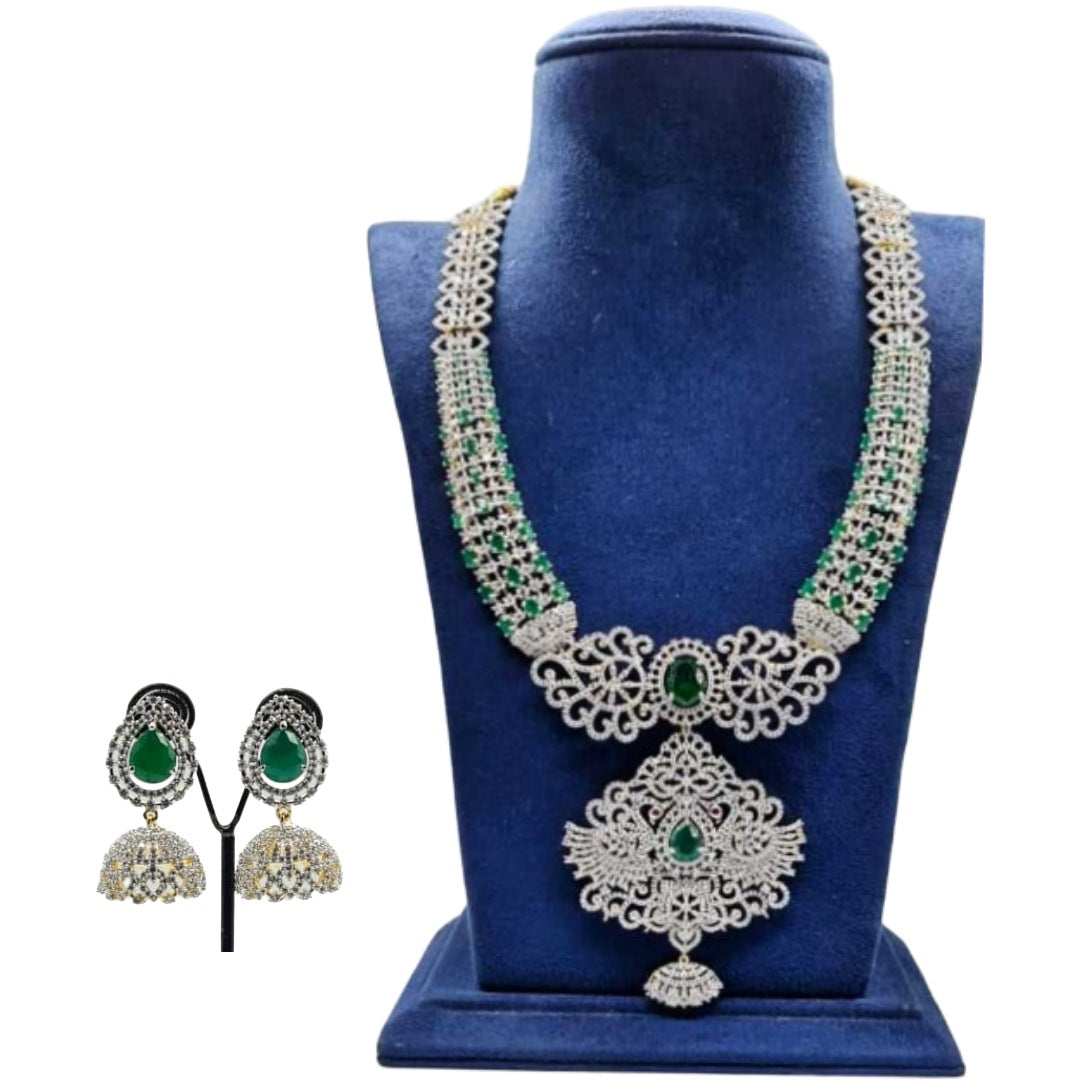 American Diamonds Necklace Set By Asp Fashion Jewellery