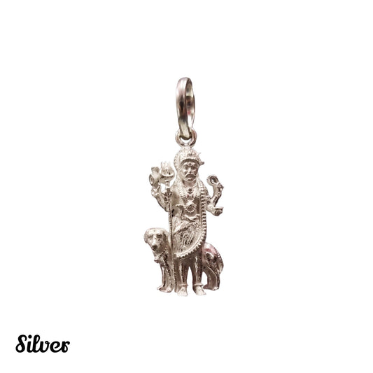 Unleash Your Warrior Spirit with the Bold Silver Kal Bhairav Pendant for Men By Asp Fashion Jewellery