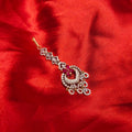 Discover the Perfect American Diamond Maang Tikka - Dazzling Elegant Bridal Jewelry