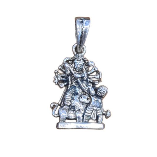 Embrace the Divine: Unleashing the Power of the Kali Mata Pendant in Silver