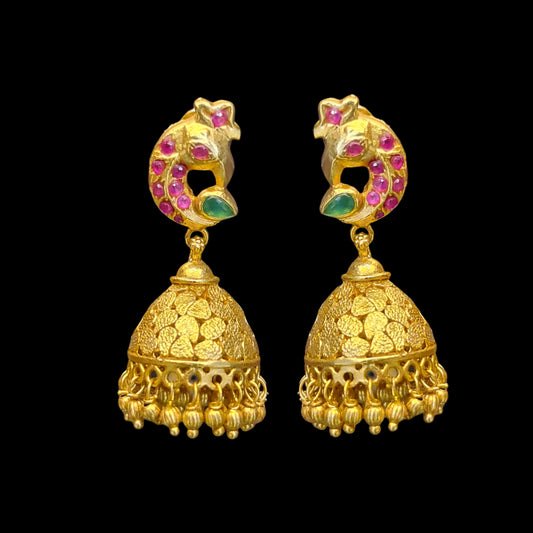 Nagas Antique Jhumka Earrings By Asp Fashion Jewellery
