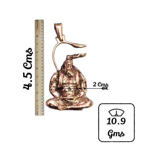 92.5 Sterling Silver Hanuman Locket - Asp Fashion Jewellery