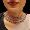 Evergreen Radiance American Diamond Choker Necklace Set By Asp Fashion Jewellery