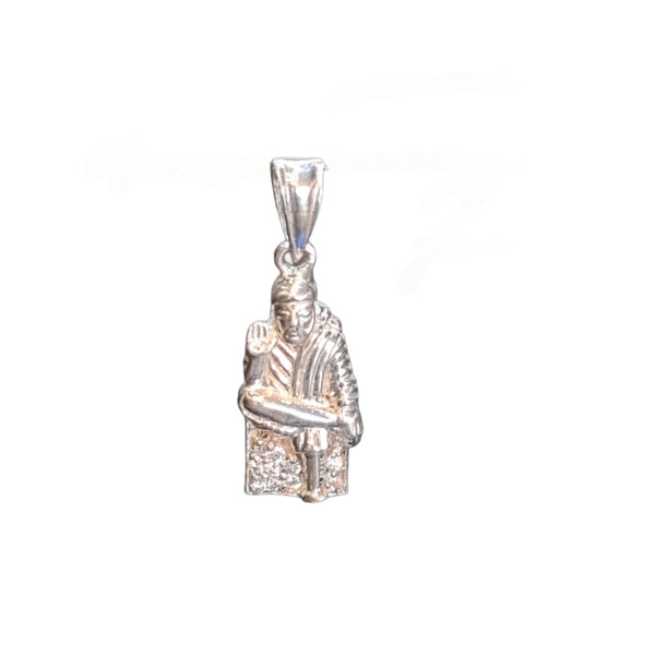 Shine Bright with 92.5 Silver Sai Baba Pendant: Embrace Faith and Style