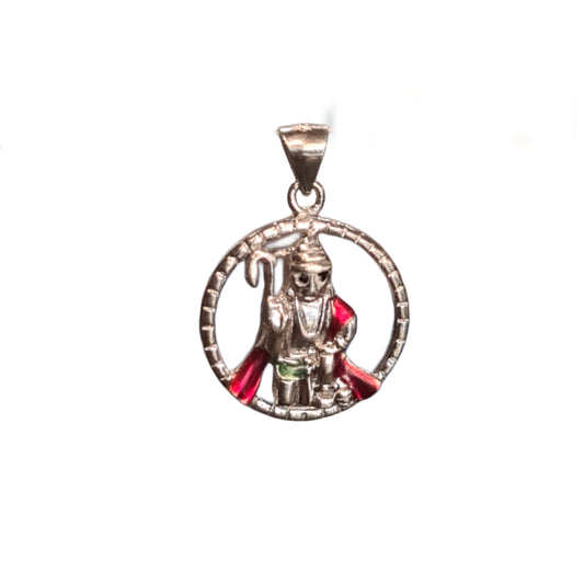 Divine Grace in Silver: Hanuman Pendant, a Symbol of Strength and Protection