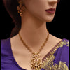 "Dazzle in Style: Elegant Antique CZ Necklace Set by Asp Fashion Jewellery"