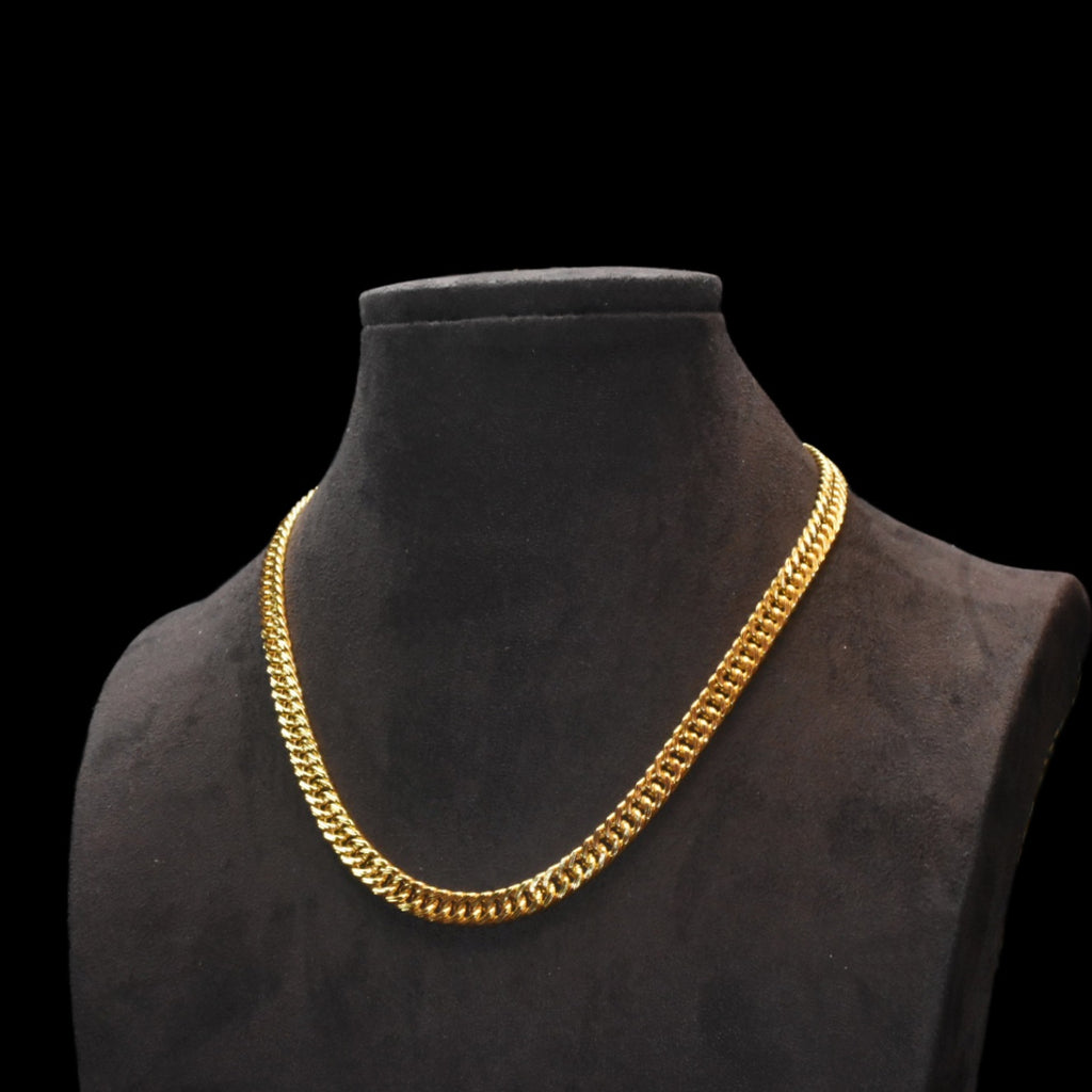 24K Gold Plated Chain for Men - 20 Inch Wedding Collection