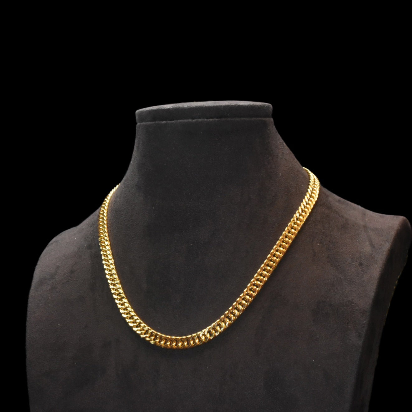 24K Gold Plated Chain for Men - 20 Inch Wedding Collection