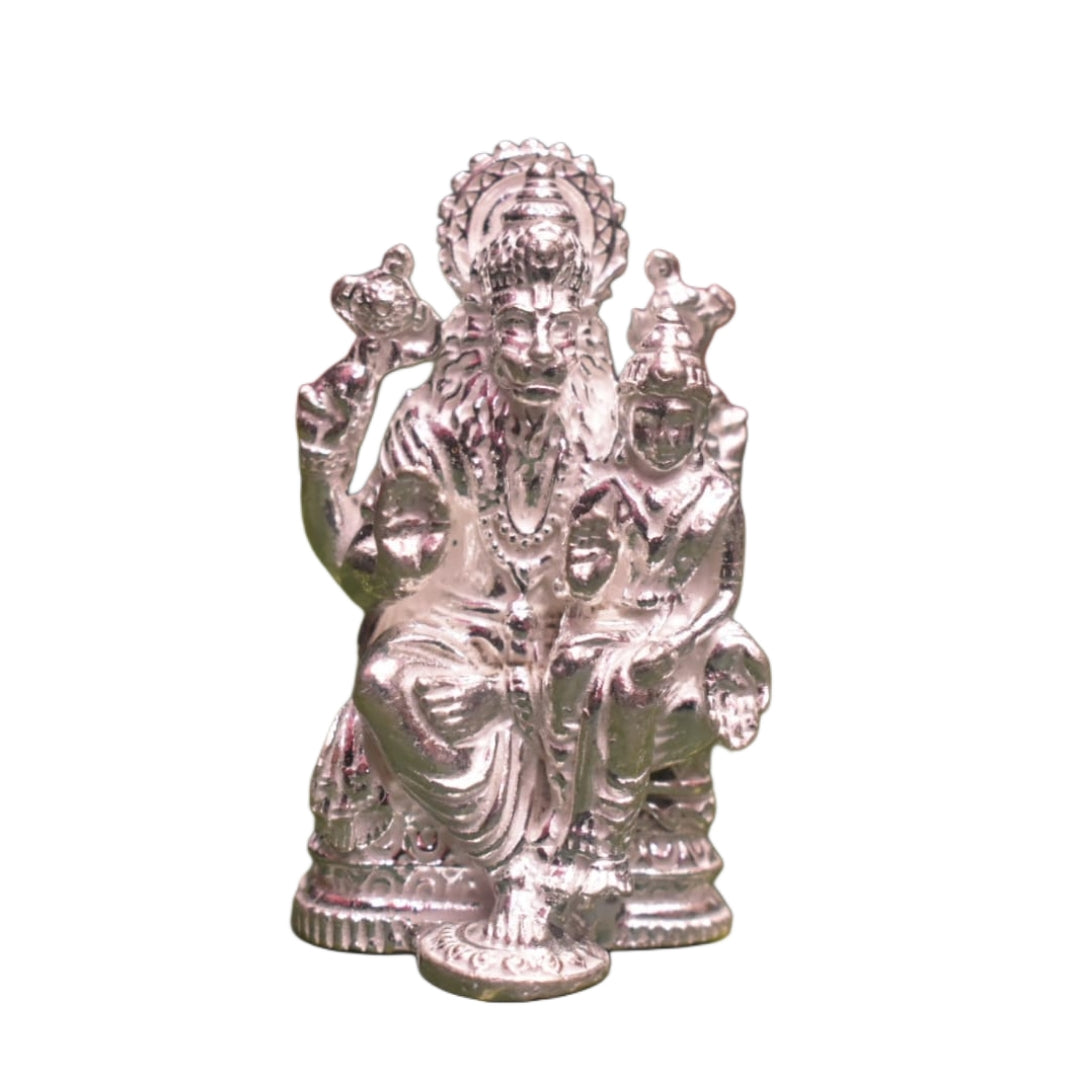 Lakshmi Narasimha Swami Silver Idol 