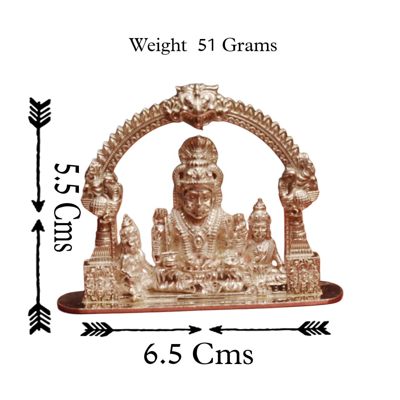 Pure Silver Mallanna Swami Idol - Handcrafted Hindu Deity Statue