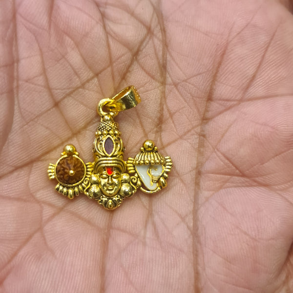 Shankh Chakra Balaji Locket