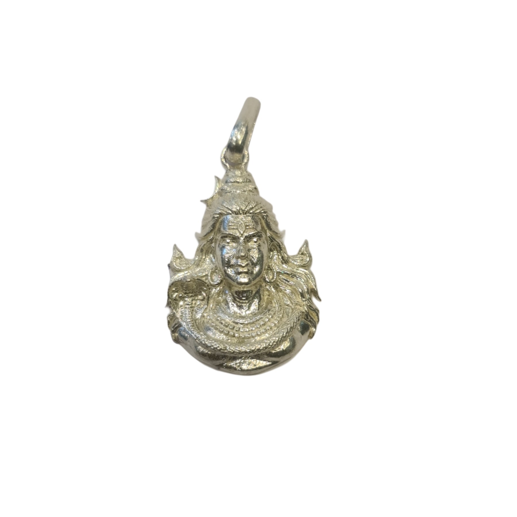 The Majestic Pure Silver Lord Shiva Locket