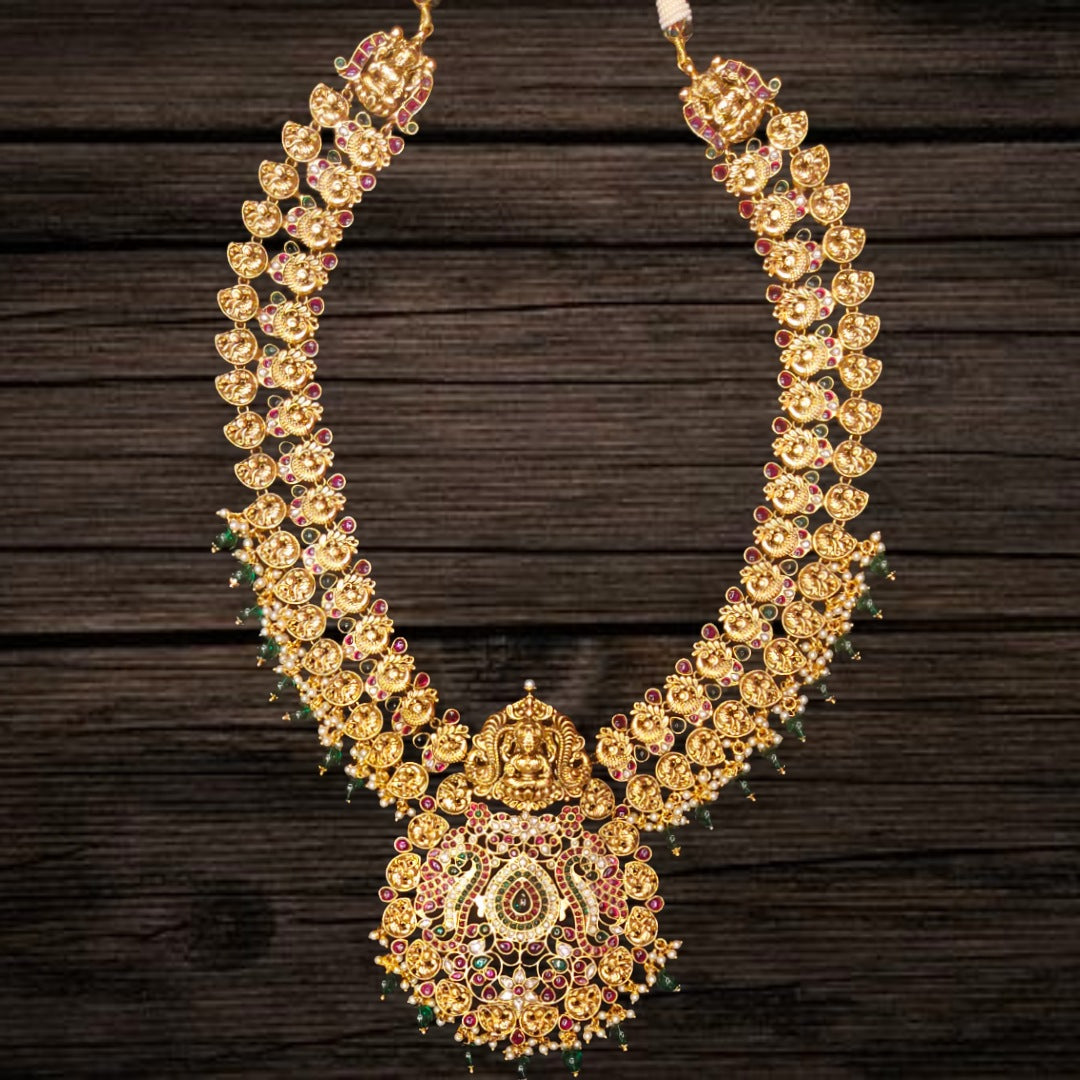 Antique Nagas  Laxmi Necklace Set By Asp Fashion Jewellery