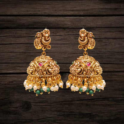 Antique Nagas  Laxmi Necklace Set By Asp Fashion Jewellery
