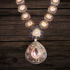 Vintage Polki Diamond Necklace Set By Asp Fashion Jewellery