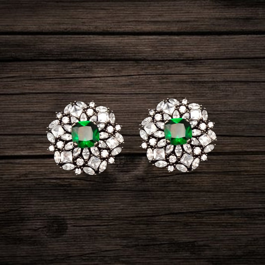 American Diamond Studs Earrings By Asp Fashion Jewellery