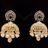 American Diamond Jhumka Earrings By Asp Fashion Jewellery