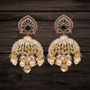 American Diamond Jhumka Earrings By Asp Fashion Jewellery