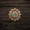 Turquoise American Diamond Ring By Asp Fashion Jewellery