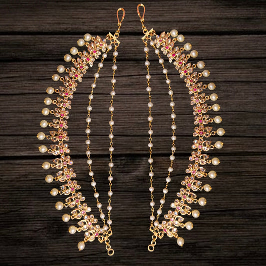 Polki Diamonds Champaswaralu By Asp Fashion Jewellery