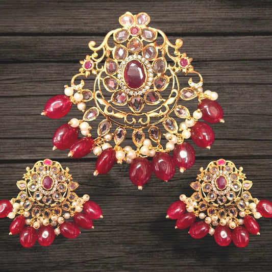 Polki Diamond Pendant By Asp Fashion Jewellery