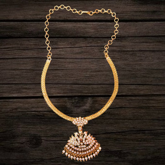 Cz Pathkam Necklace By Asp Fashion Jewellery