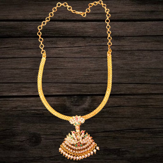 Cz Pathkam Necklace By Asp Fashion Jewellery