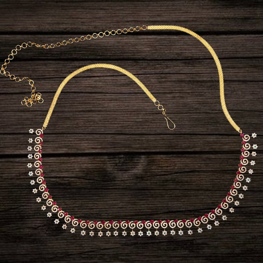 Cz Chain Vaddanam By Asp Fashion Jewellery