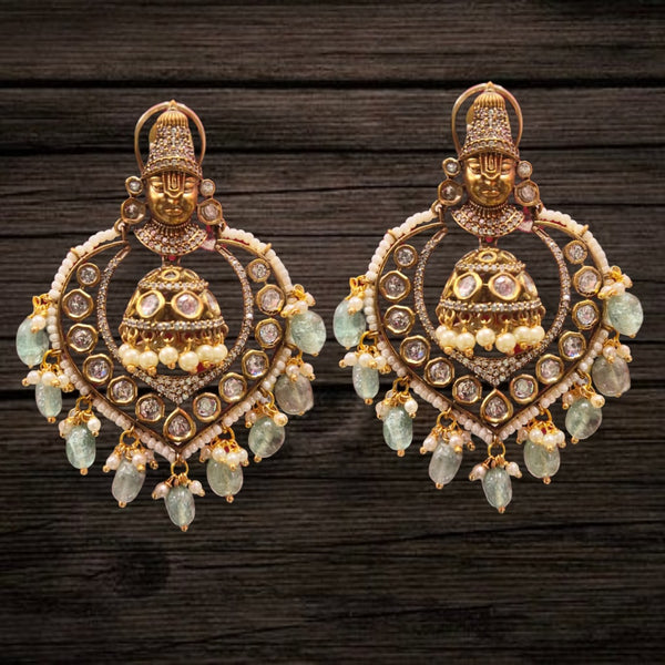 Divine Victorian Kundan Chandbali By Asp Fashion Jewellery