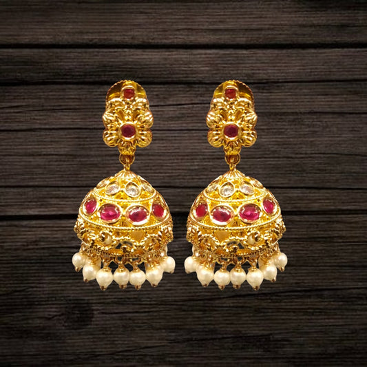 Kemp Jhumka Earrings By Asp Fashion Jewellery