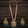 Uncut Diamond Long Necklace Set By Asp Fashion Jewellery