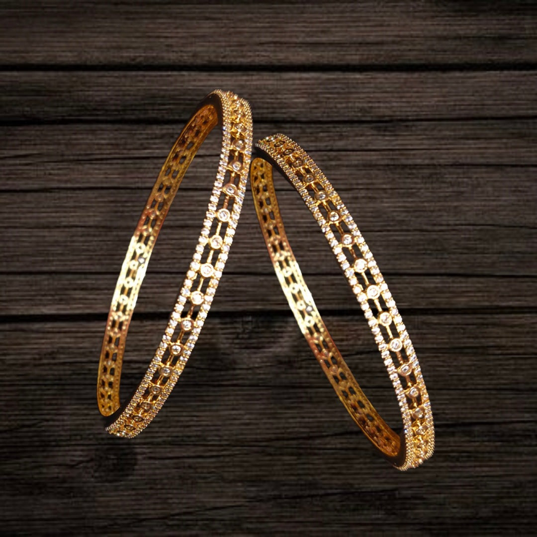 Cz Bangles Set By Asp Fashion Jewellery